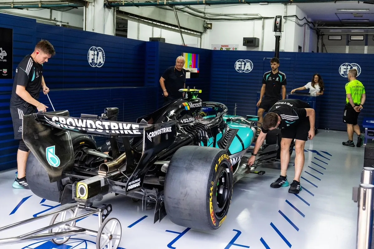 Почему Mercedes кардинально меняет аэродинамику W17 к Бахрейну?