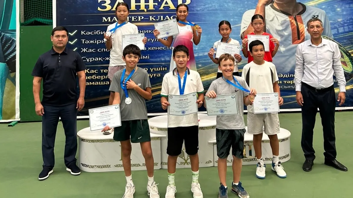 Султан Турган и Алана Юсупова выиграли Turkestan Masters 10&Under