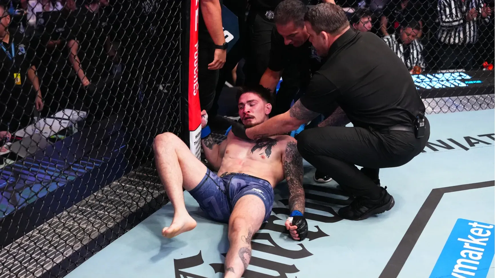 Роке Консейсау задушил Александера Чавеса и получил контракт UFC