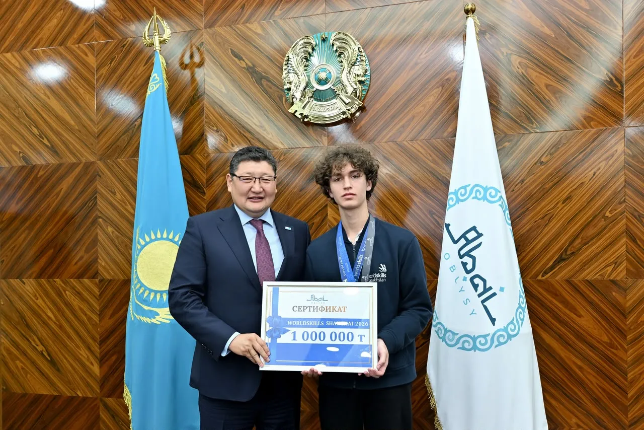 Студент из Семея завоевал первую бронзу Казахстана на WorldSkills