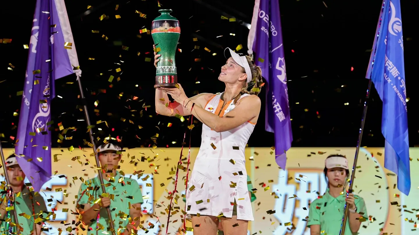 Победительница Ningbo Open 2025 Елена Рыбакина