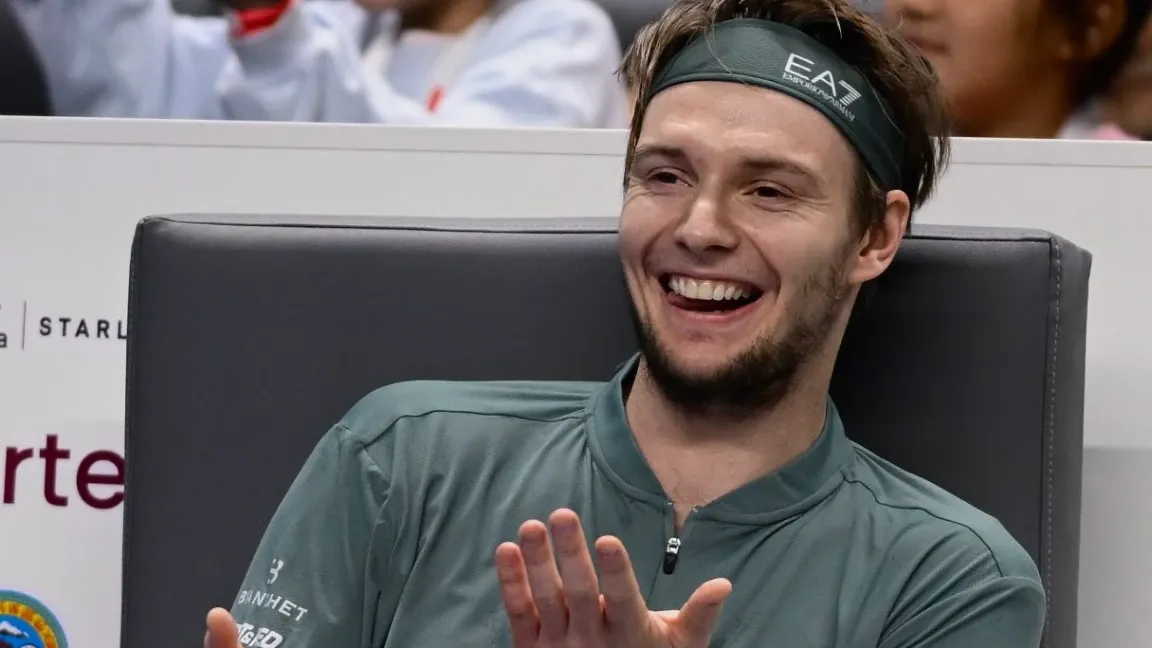Александр Бублик на турнире ATP 250 Almaty Open