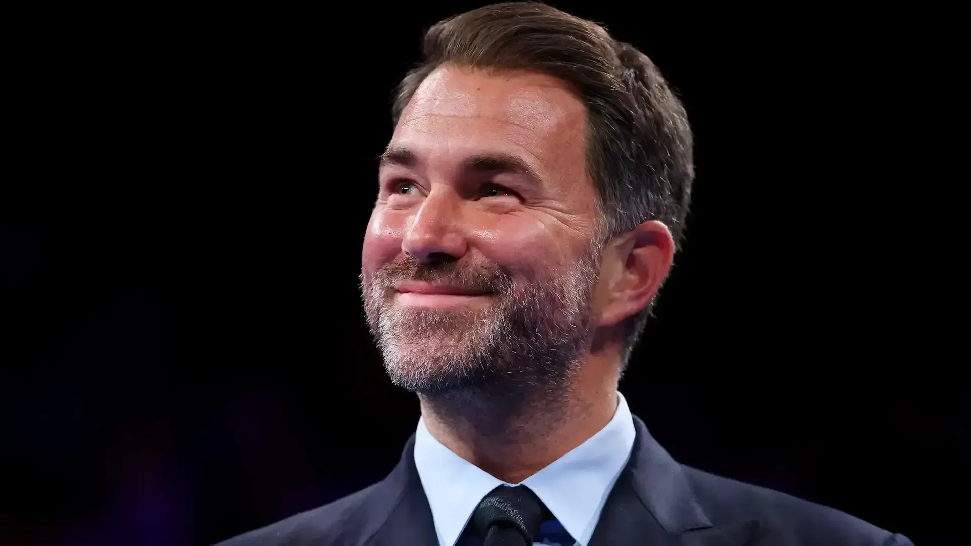 Британский спортивный промоутер и глава Matchroom Boxing Эдди Хирн.