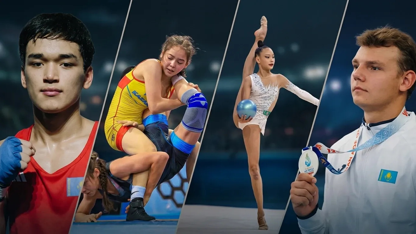 Спортсмены Казахстана, учащиеся в школах и колледжах до 18 лет
