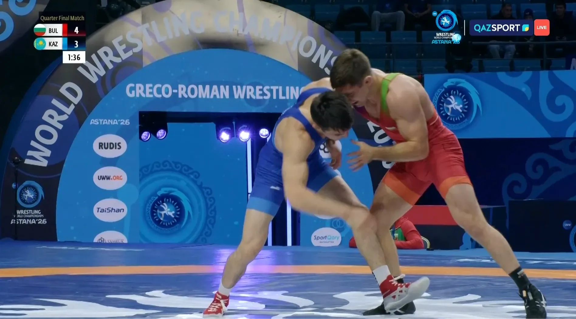 Мерей Маулетканов завершил выступление в основной сетке домашнего чемпионата мира