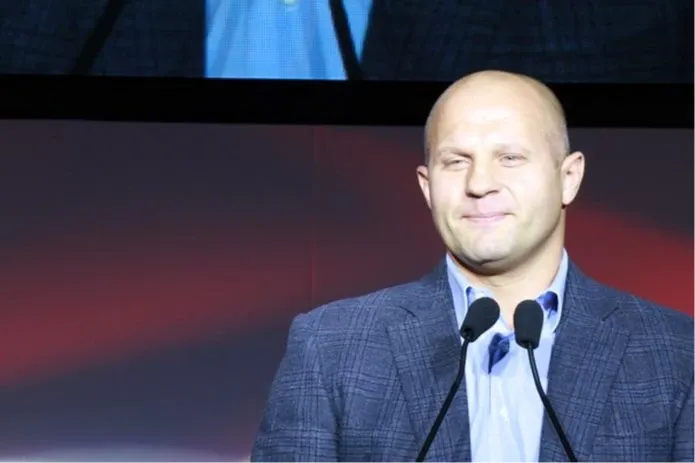 Федор Емельяненко на мероприятии Rizin, декабрь 2015 года.