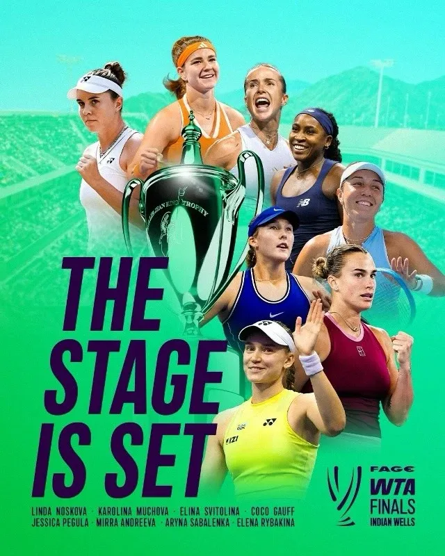 Участницы Итогового турнира WTA в 2026 году.