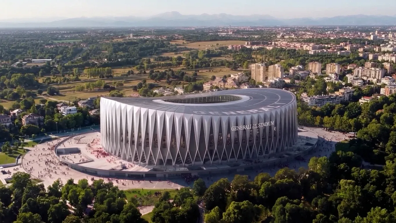 Общий план будущего стадиона «Интера» и «Милана» - Generali Stadium