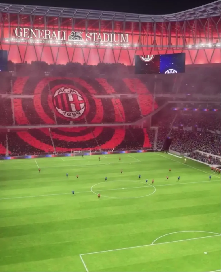 Иллюстрация фанатской трибуны на стадионе Generali Stadium